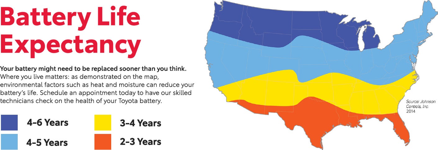 Battery Life Expectancy | Hamilton Toyota in Clovis NM