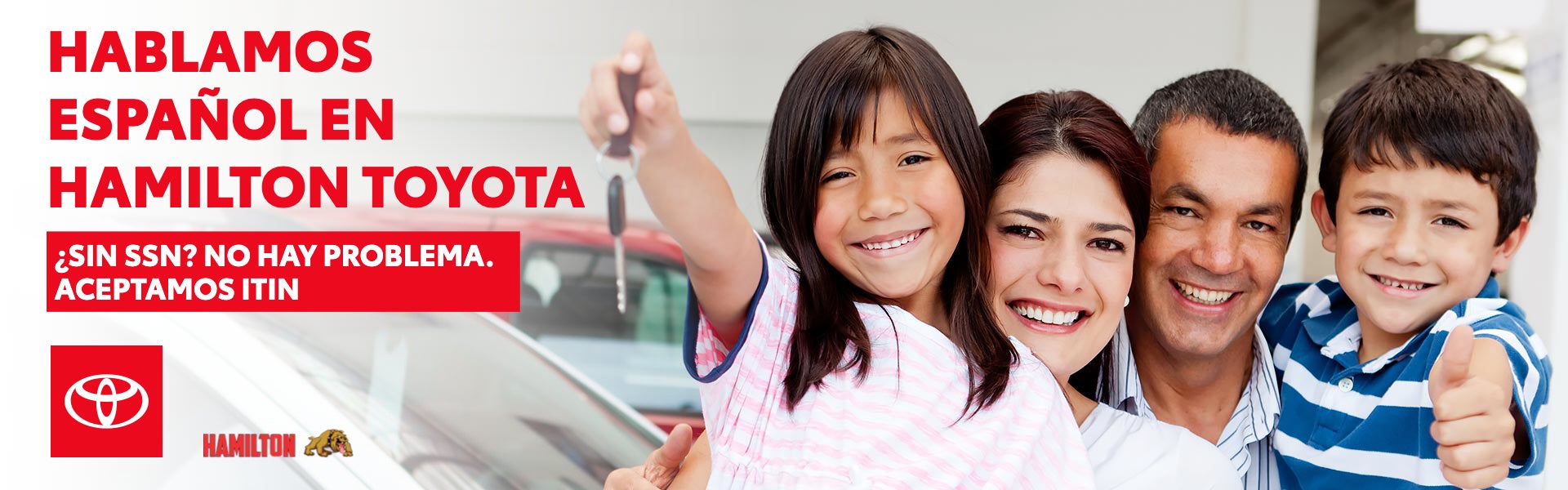 Hablamos Español en Hamilton Toyota